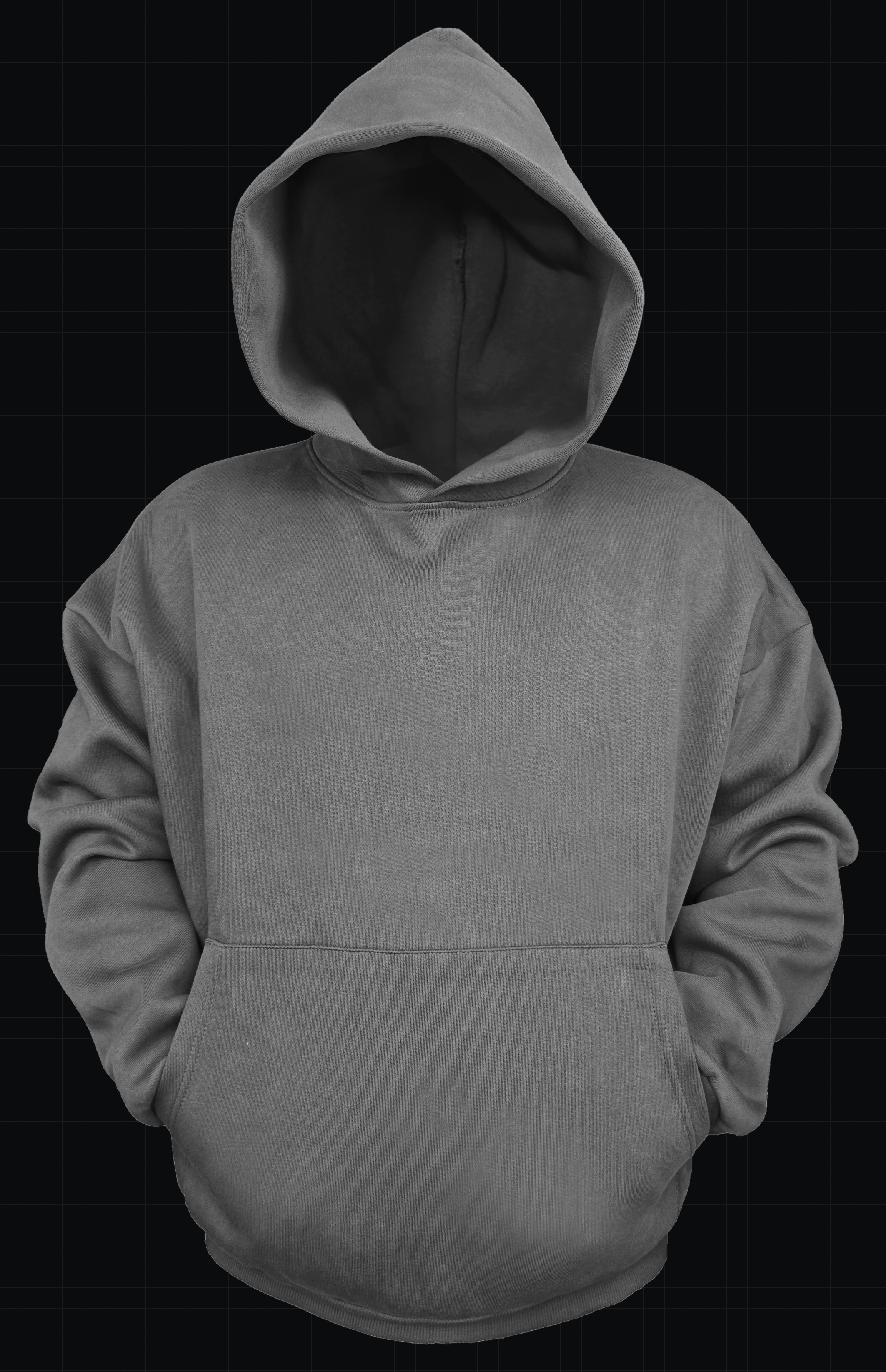 400 GSM heavyweight combed cotton hoodie product sample
